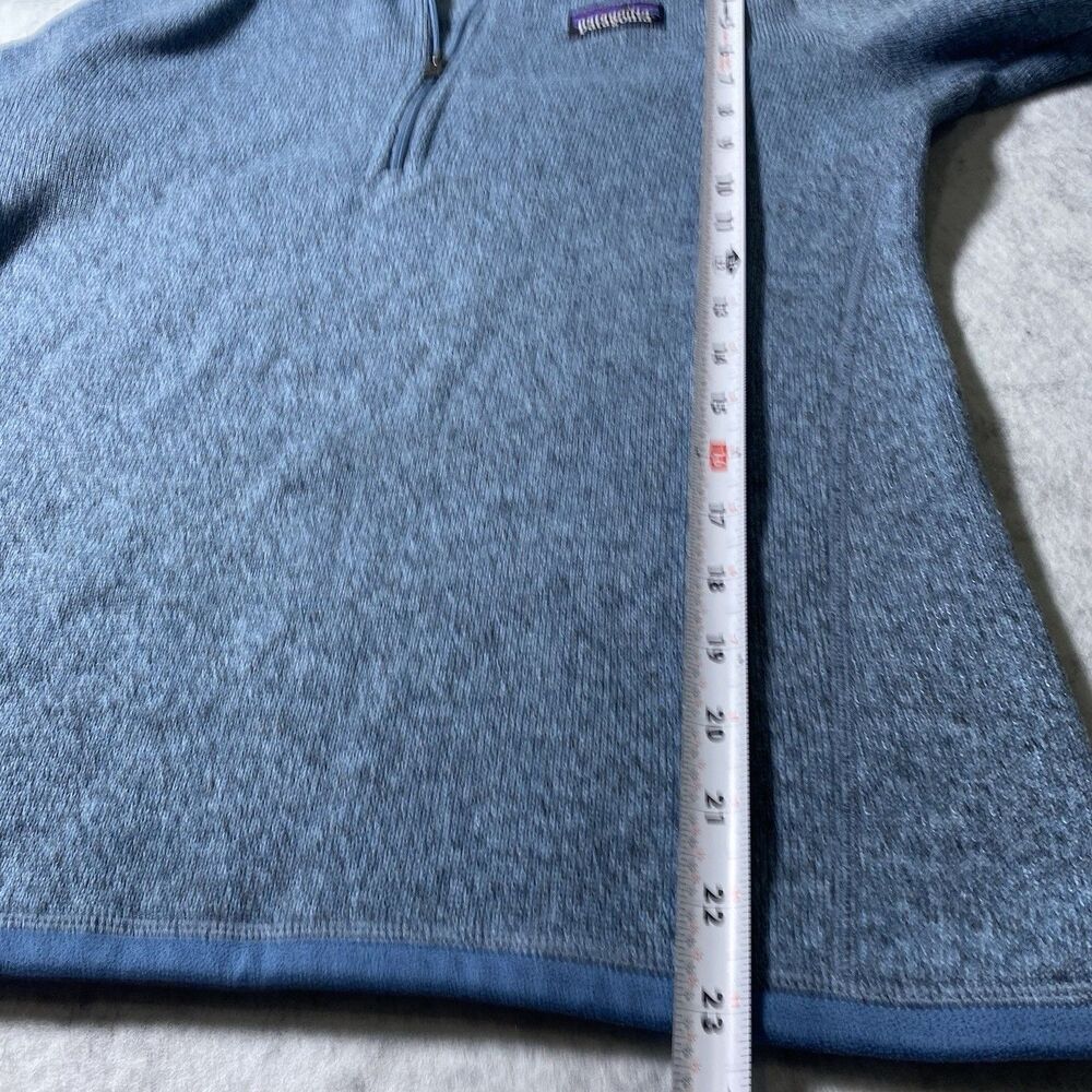 Patagonia Women's Blue Better Sweater 1/4 Zip Fleece Size Med STY25618 Pullover - Picture 2 of 9